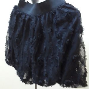 EST 1989 LACE SKIRT(BLACK)
